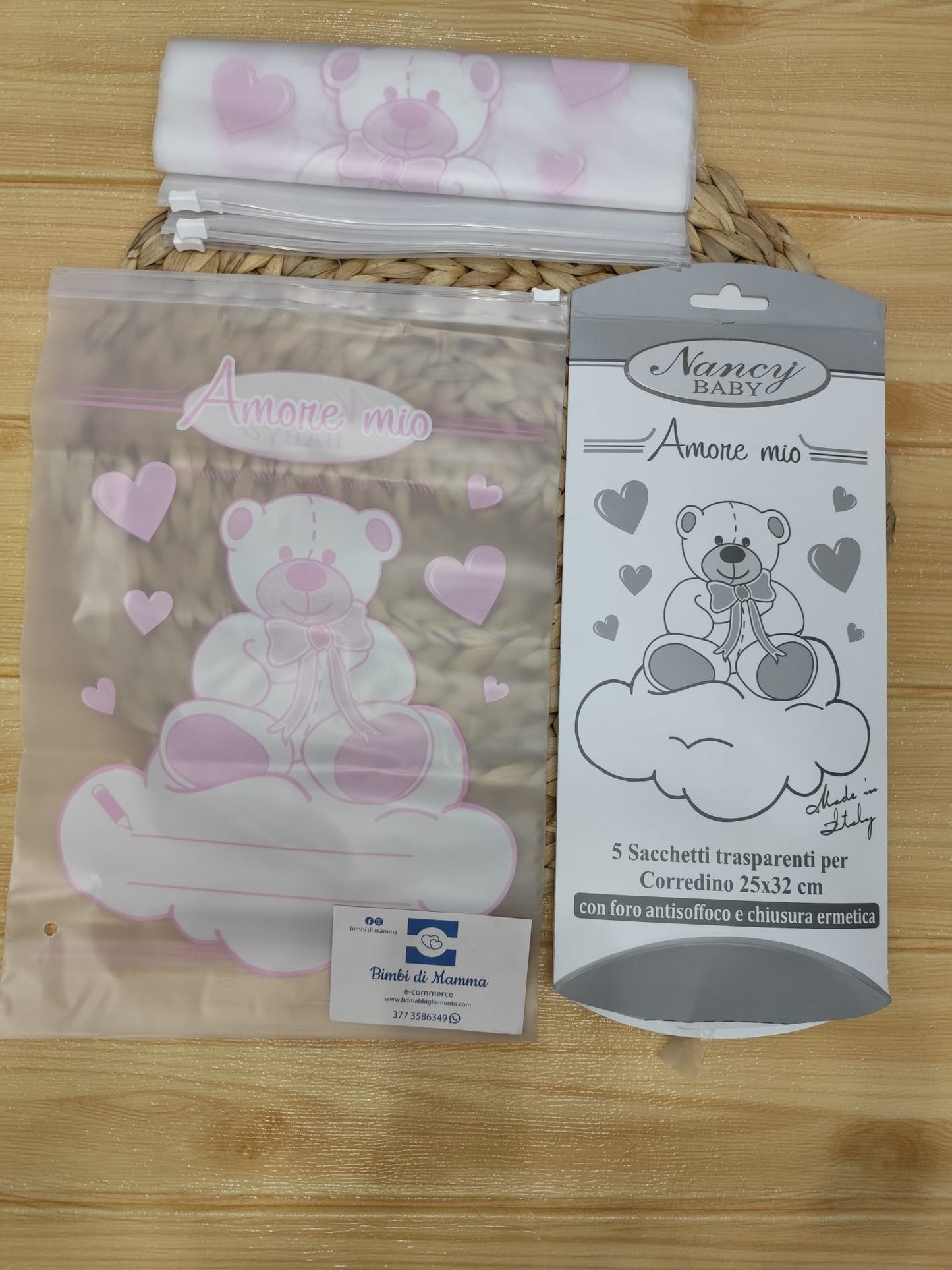sacchetti nascita femminuccia