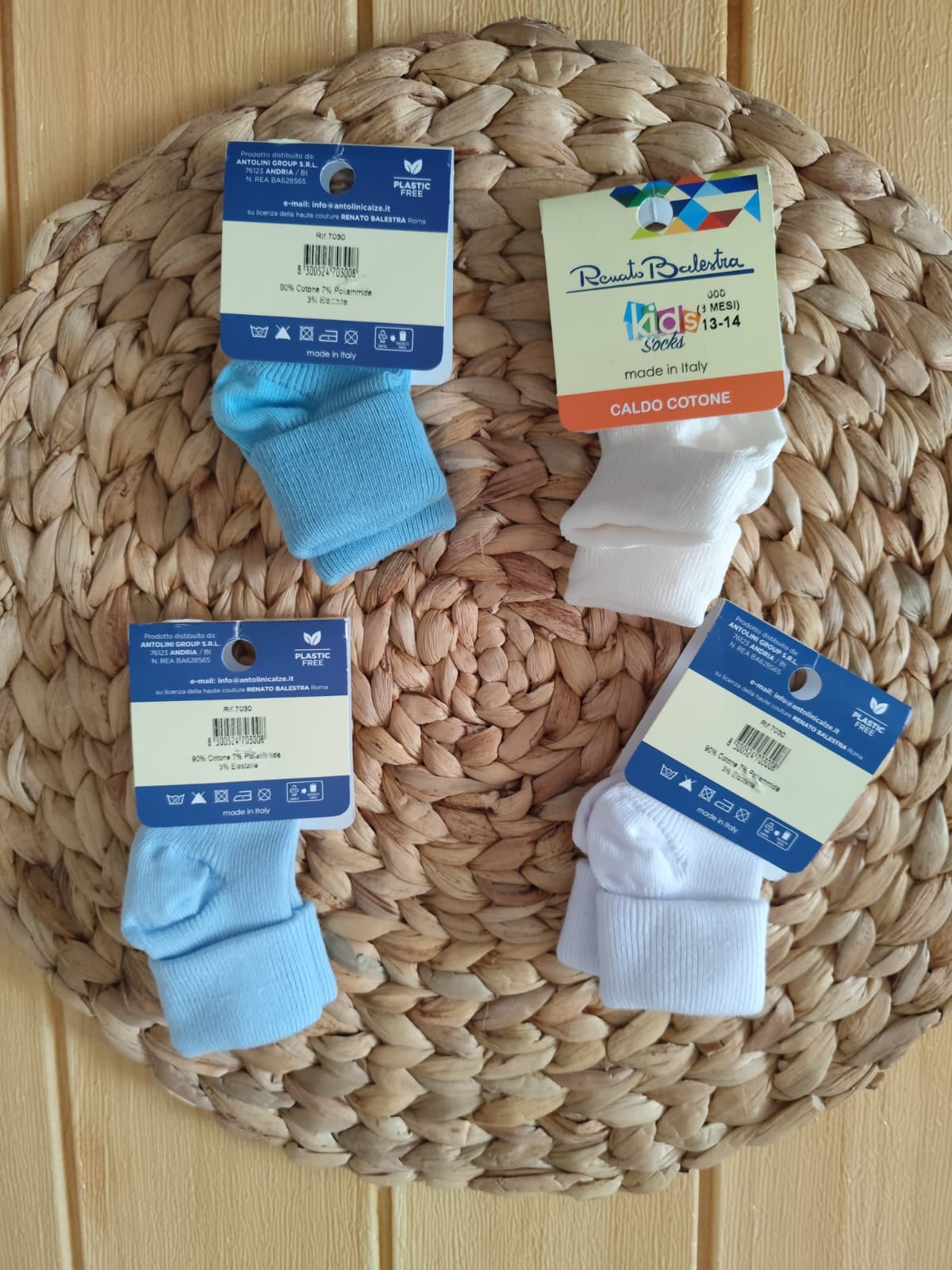 Calzini Cotone Caldo Neonato renato balestra