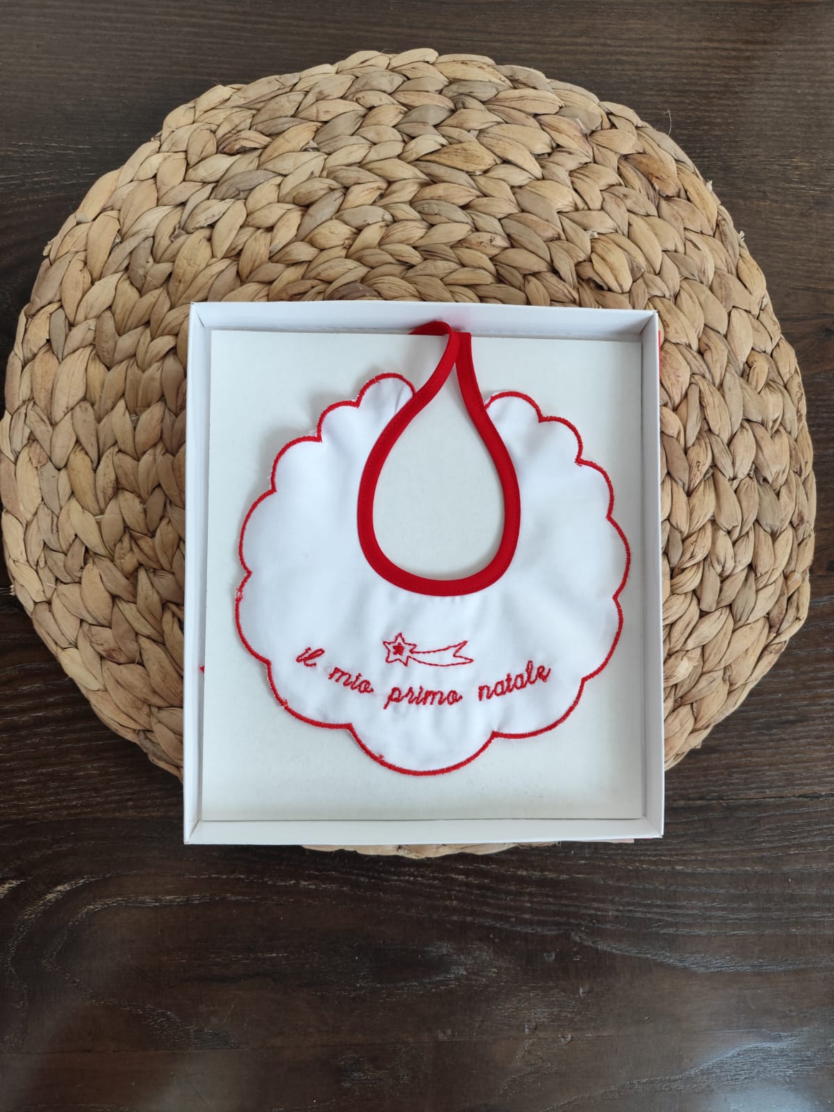 Bavetta Natalizia Unisex "Il mio primo Natale" cod. 1479