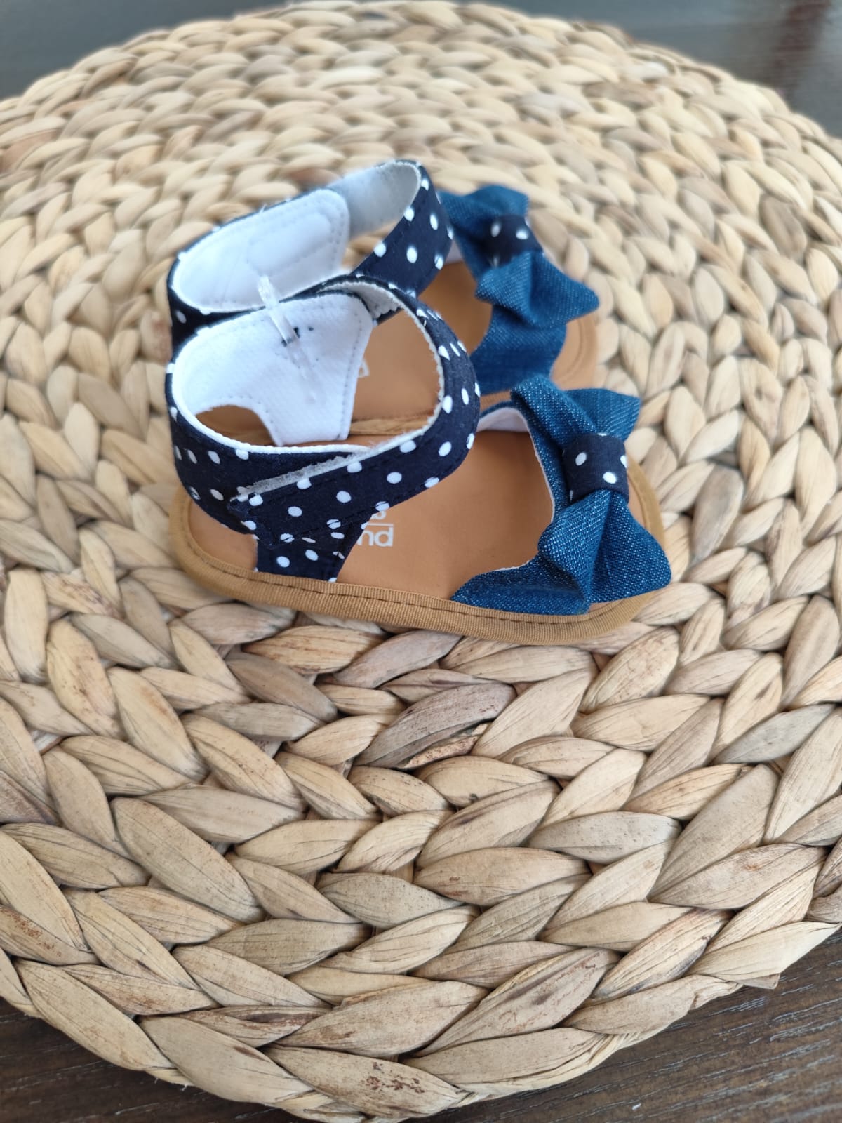 Sandaletti neonata estivi jeans