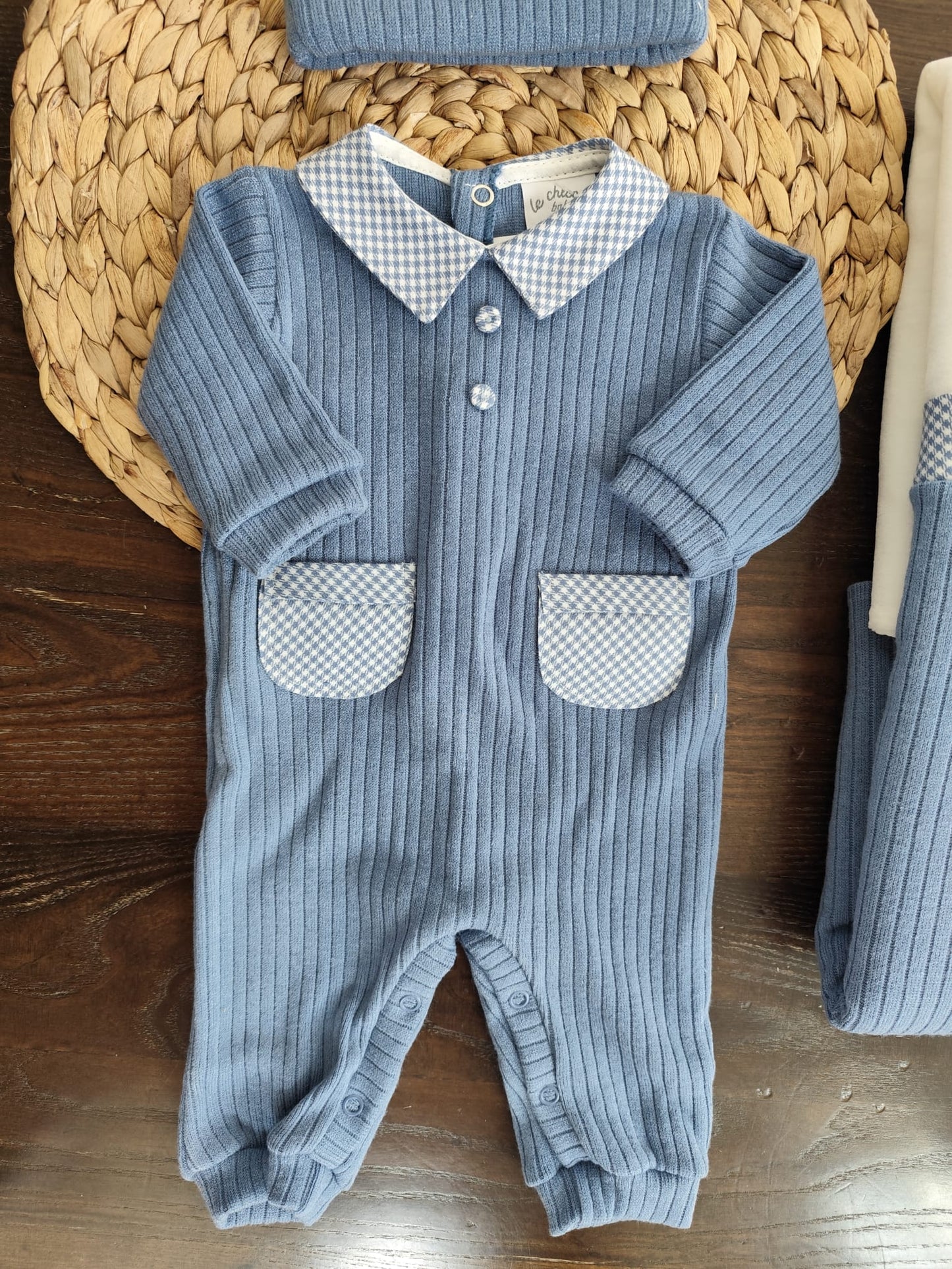 coordinato nascita in maglia "Alex" (invernale)