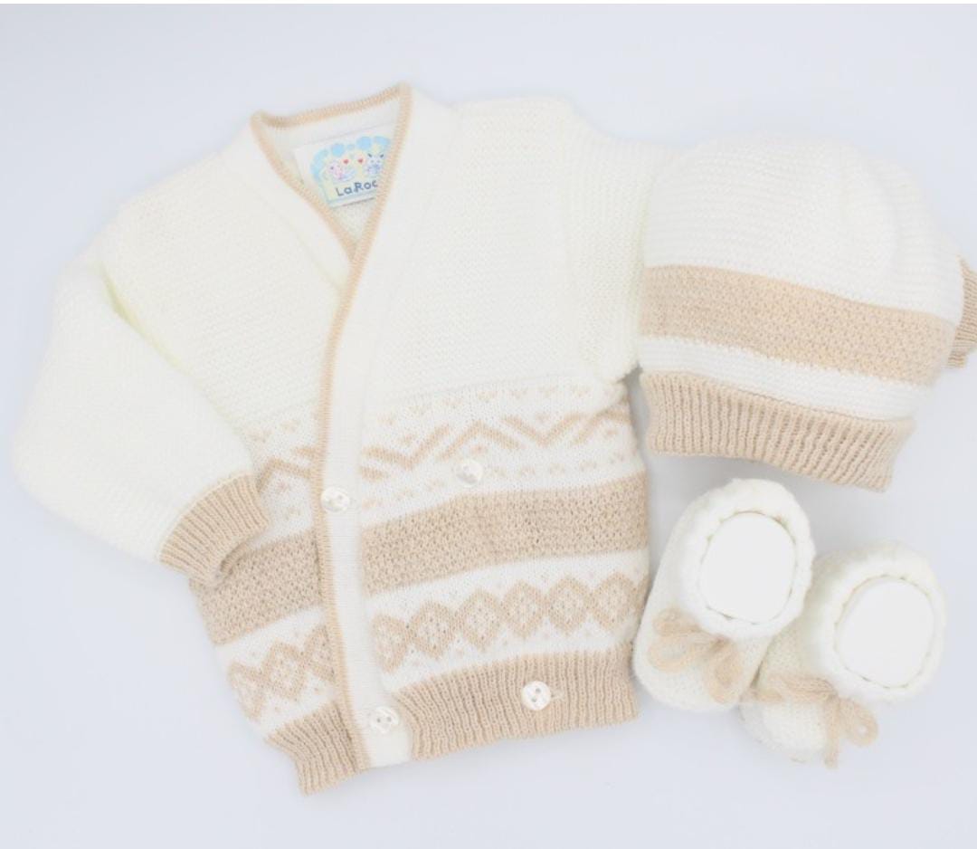 Set Cardigan Cappellino e Scarpine