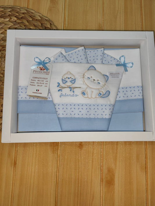 Completo culla Neonato Preziosini friends