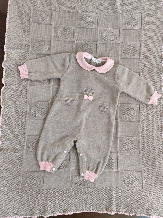 Coordinato Nascita tortora neonata tutina