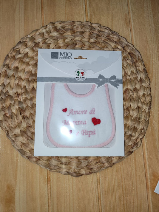 Bavetta Amore di mamma e papa rosa
