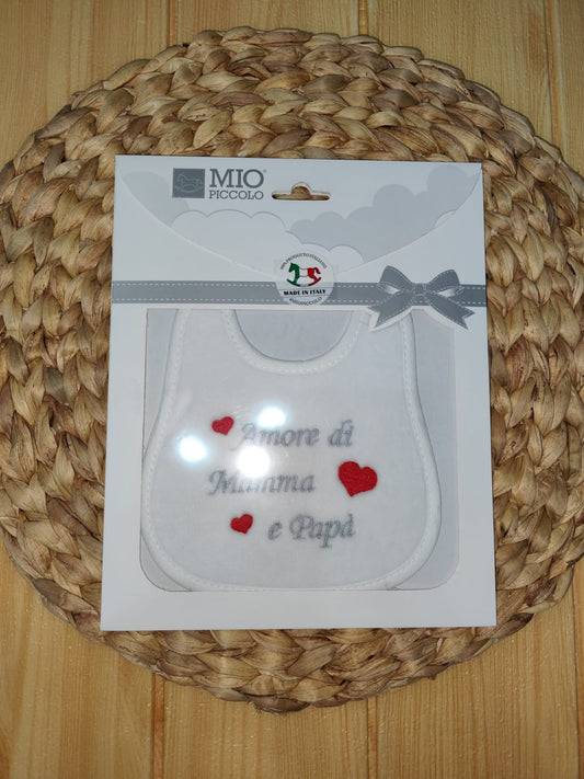 bavetta amore di mamma e papà unisex