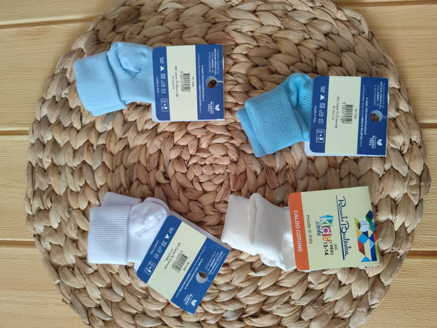 Calzini Cotone Caldo Neonato renato balestra