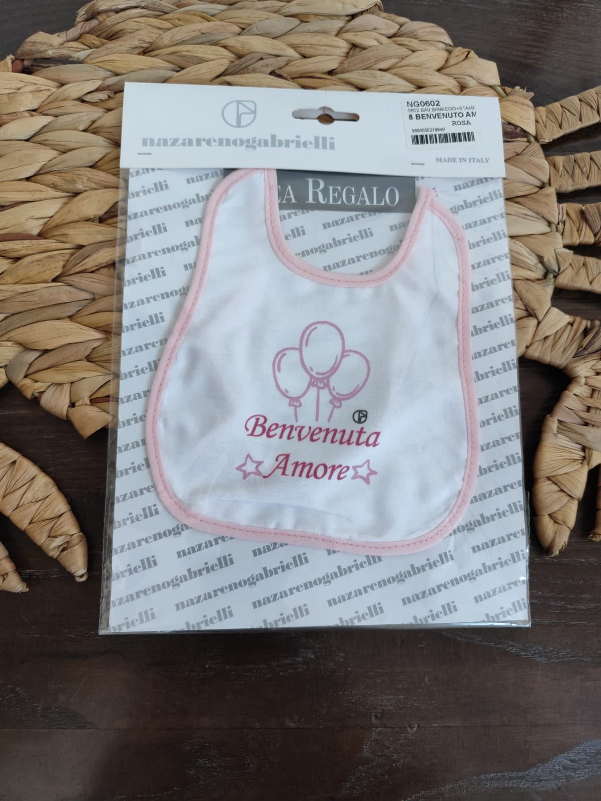 Bavetta "benvenuta amore"
