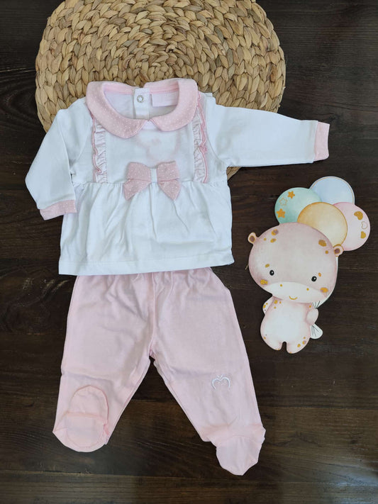 completino neonata in cotone