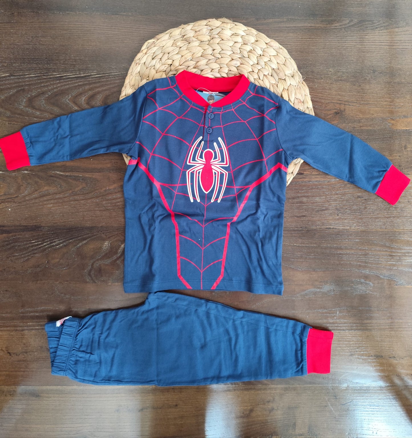 Pigiama in cotone bambino Spiderman