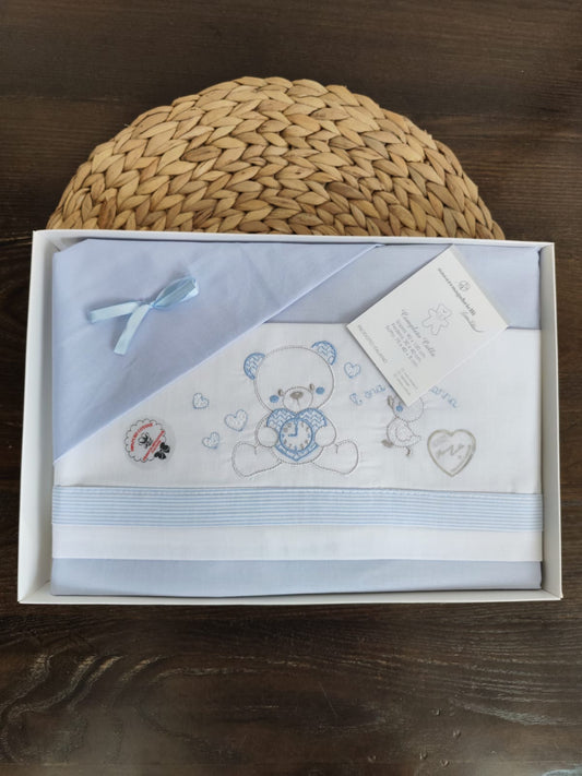 Completo culla Neonato in cotone