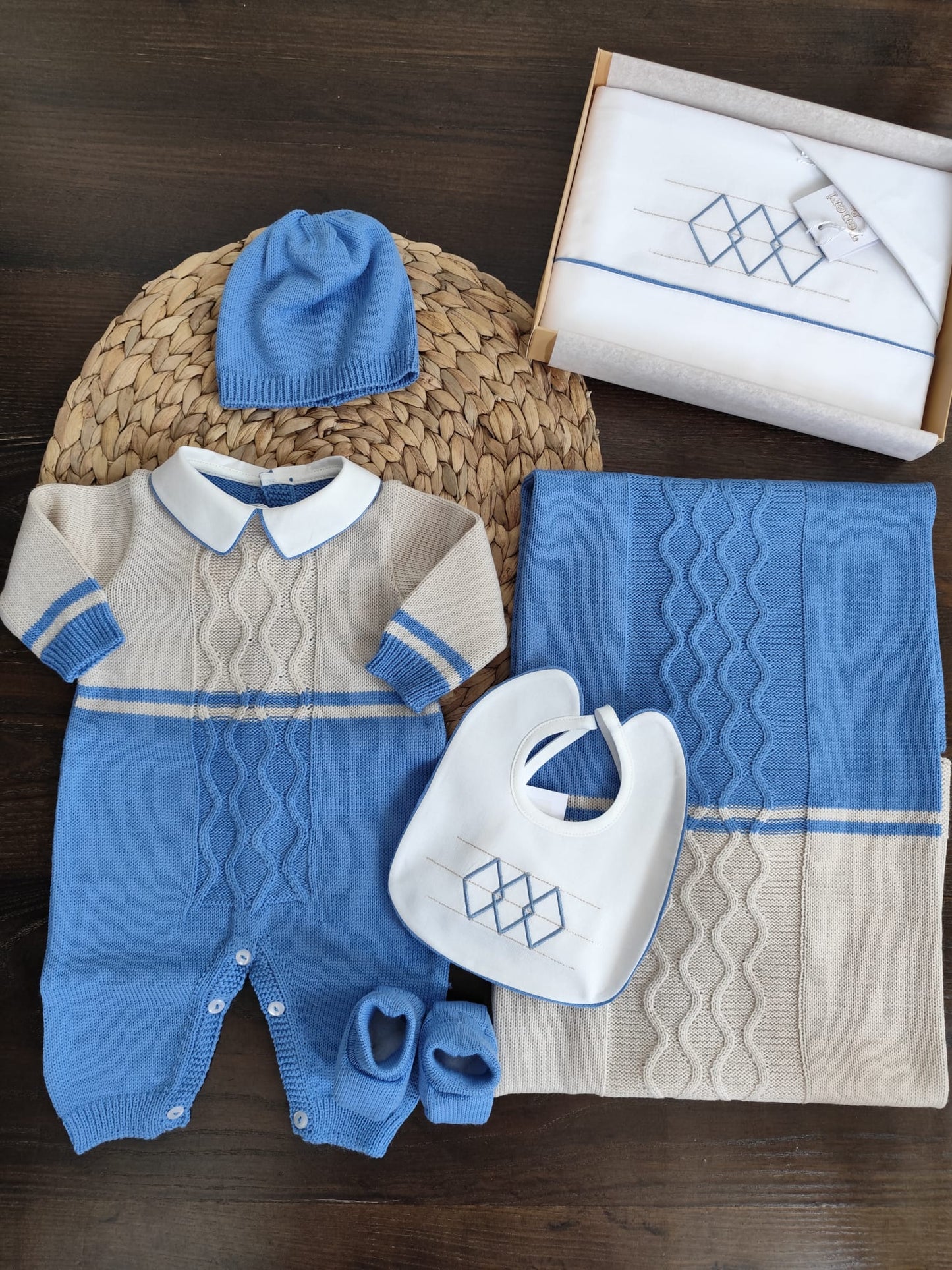 coordinato lana Enea con tutina