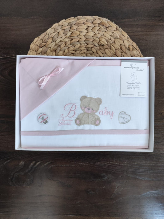 Completo culla Neonata in cotone
