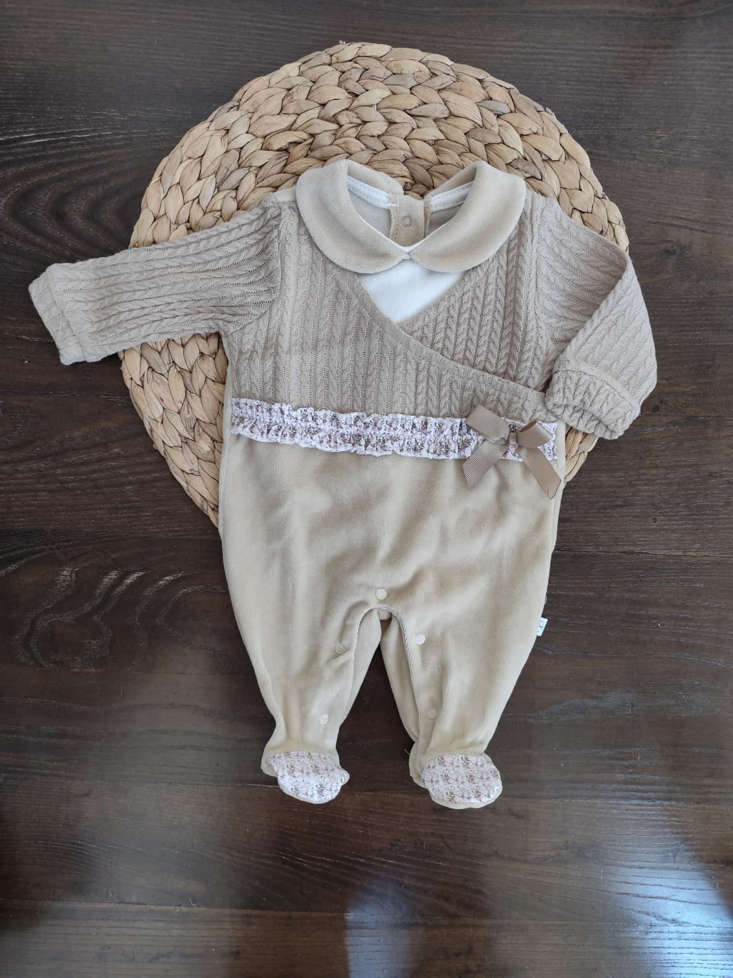 tutina in ciniglia tortora