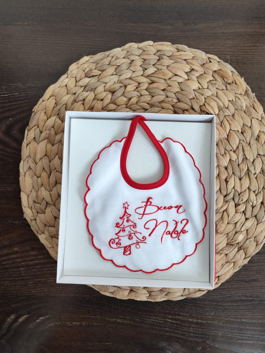 Bavetta Natalizia Unisex " Buon Natale" cod. 1509