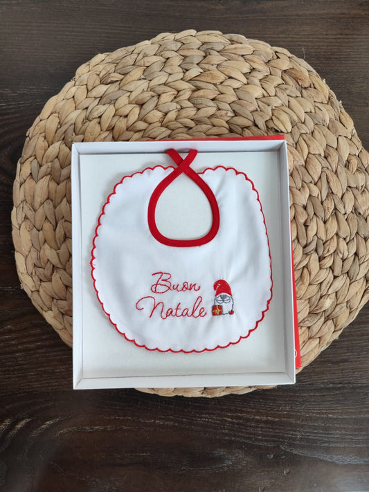 Bavetta Natalizia Unisex " Buon Natale" cod. 1507