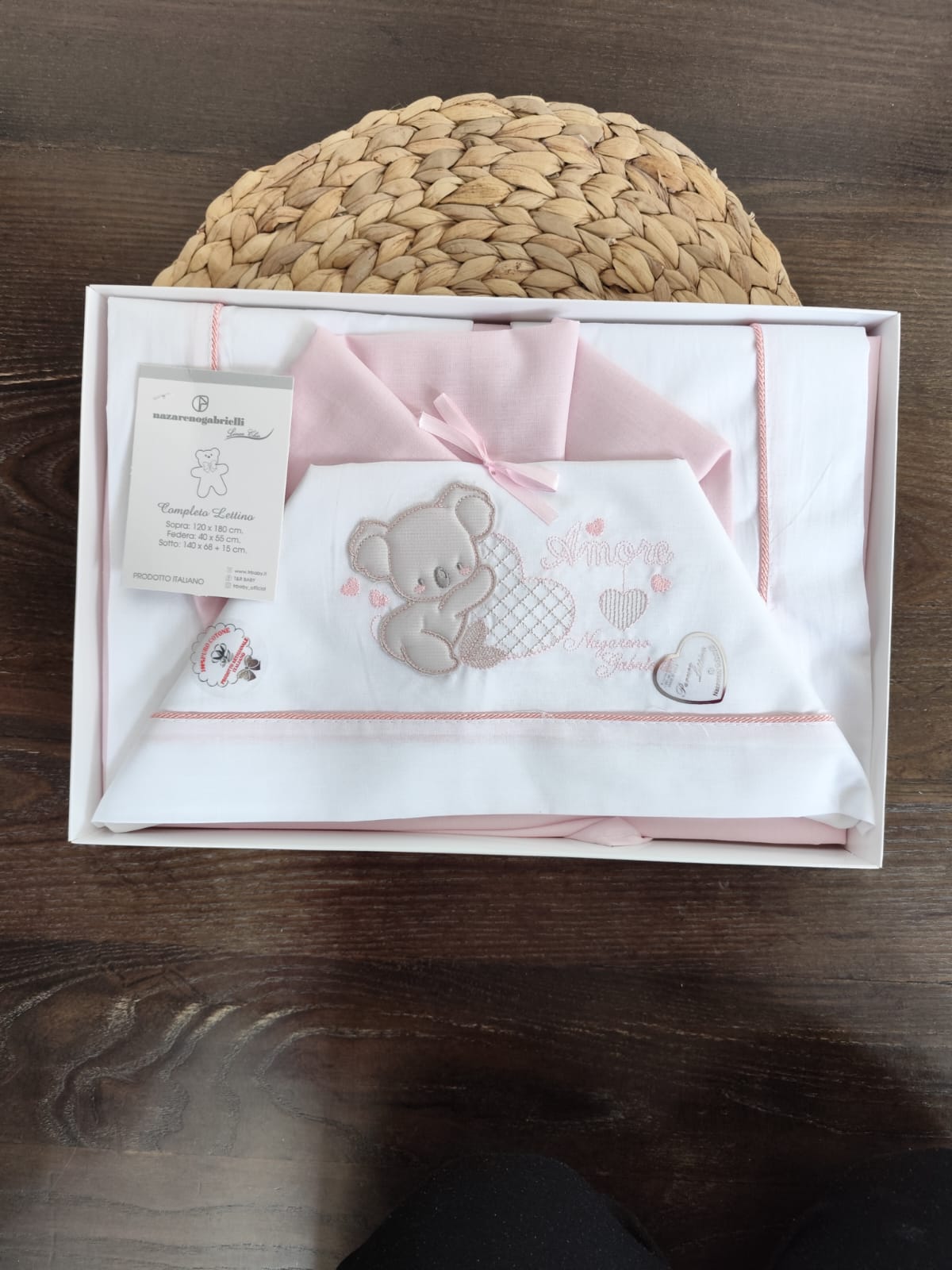 Completo Lettino neonata