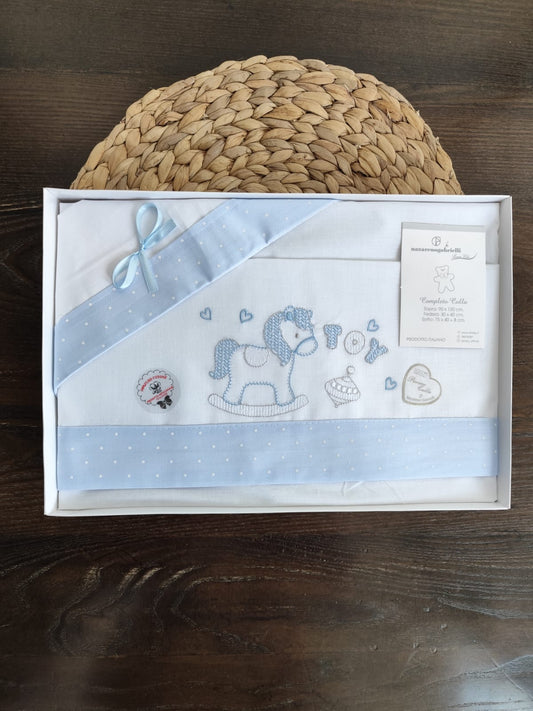 Completo culla Neonato in cotone