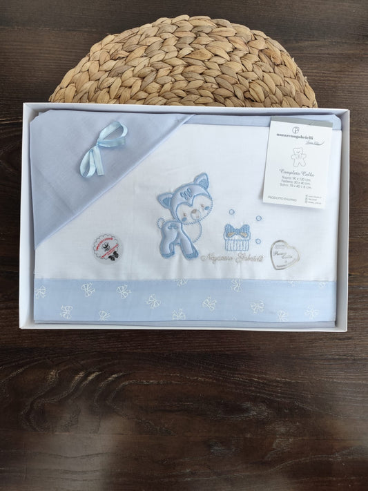 Completo culla Neonato in cotone