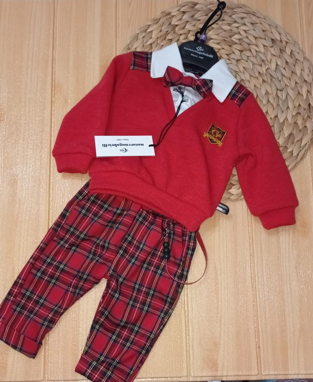 Vestito Natalizio maschietto