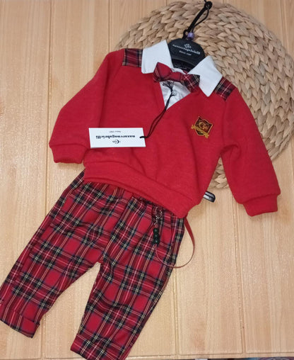 Vestito Natalizio maschietto