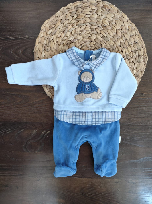 tutina in ciniglia neonato les jolies