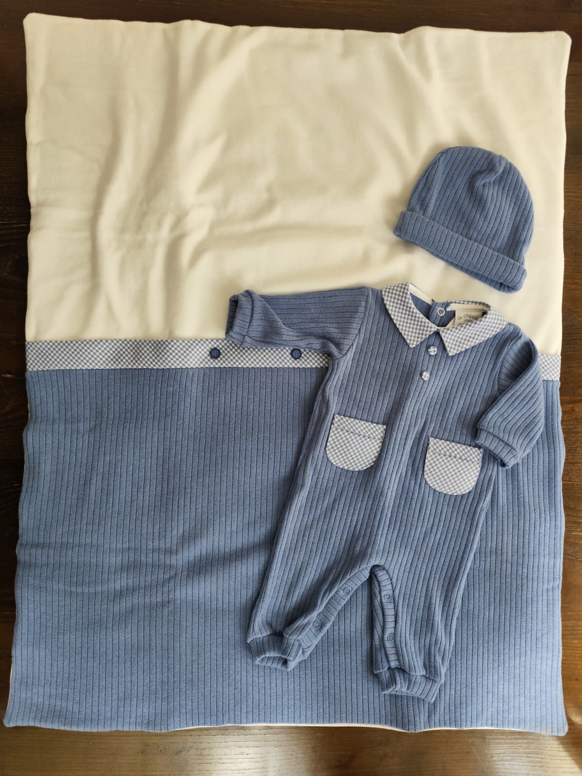 coordinato nascita in maglia "Alex" (invernale)