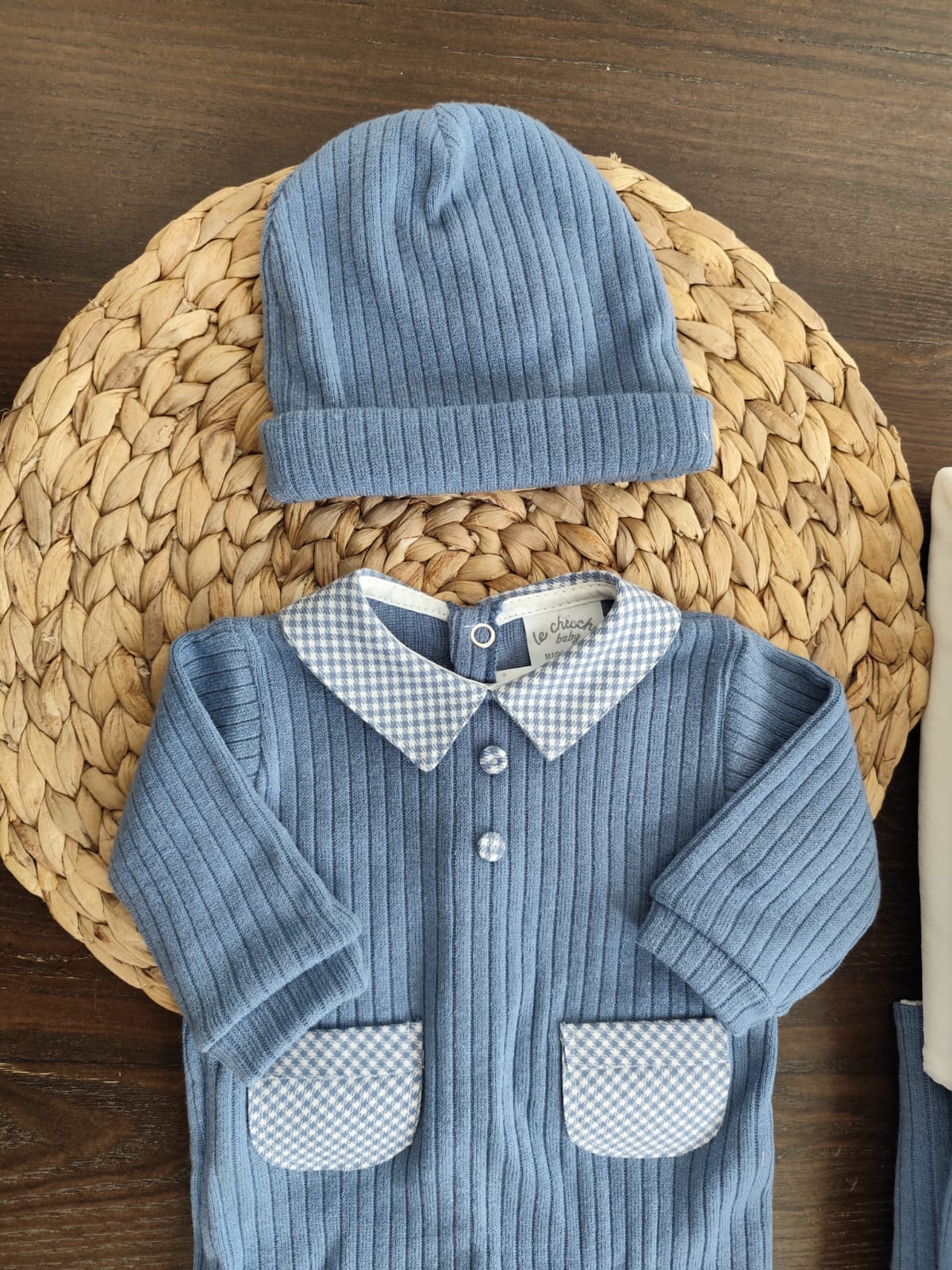 coordinato nascita in maglia "Alex" (invernale)