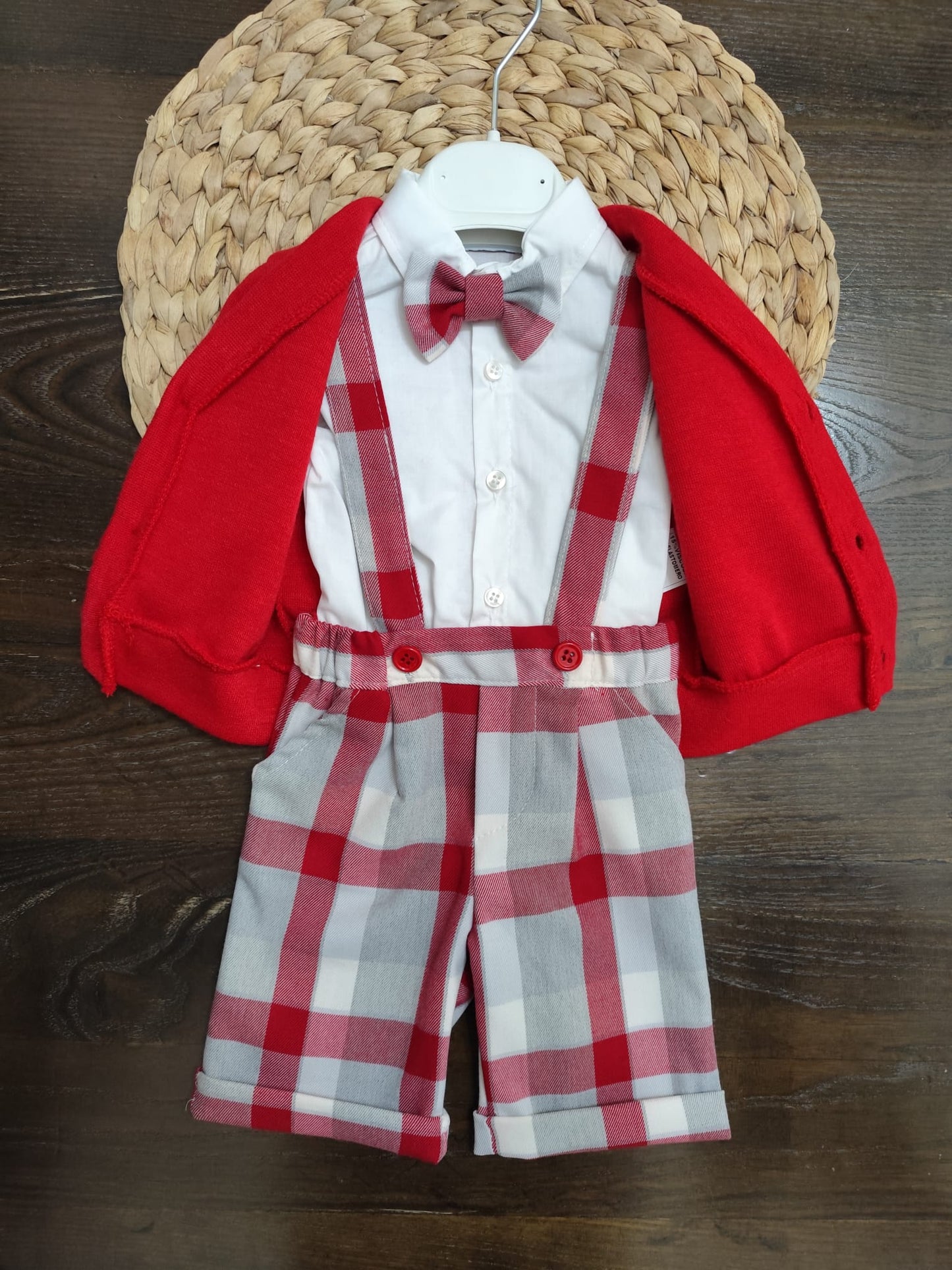 Vestito Natalizio maschietto